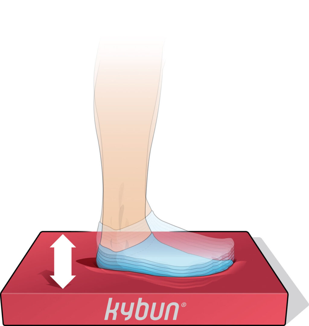 Aktiv-Stehmatten mit Stoffbezug