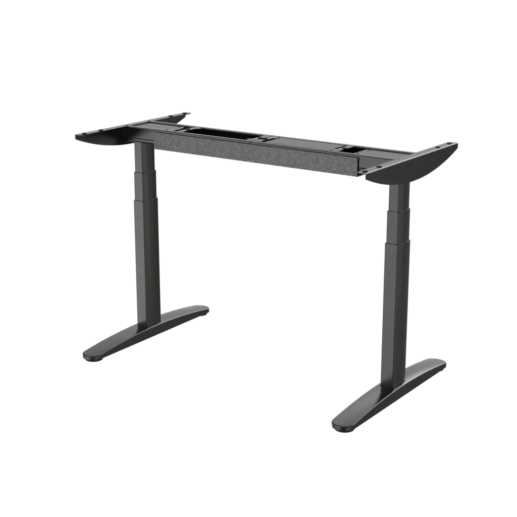 Sitz- Stehtisch, nur Gestell in schwarz zum Nachrüsten